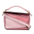 Loewe AB LOEWE Pink Light Pink Calf Leather Small Tricolor Puzzle Bag Spain