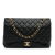 Chanel B Chanel Black Caviar Leather Leather Maxi Classic Caviar Double Flap Italy