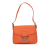 Fendi B Fendi Orange Satin Fabric Shoulder Bag Italy