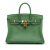 Hermès AB Hermès Green Calf Leather Swift Birkin 25 France