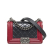 Chanel B Chanel Black with Red Calf Leather Small Bicolor Boy France