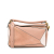 Loewe B LOEWE Pink Light Pink with White Calf Leather Small Bicolor Puzzle Satchel Spain