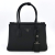 Prada Twist Galleria Saffiano Leather 2-Ways Tote Bag Black