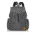 Louis Vuitton B Louis Vuitton Black with White Damier Canvas Canvas Distorted Damier Christopher France