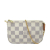 Louis Vuitton AB Louis Vuitton White Damier Canvas Canvas Damier Azur Mini Pochette Accessoires France