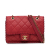 Chanel B Chanel Red Calf Leather Happy Stitch Flap Bag Italy
