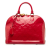 Louis Vuitton B Louis Vuitton Red Dark Red Vernis Leather Leather Monogram Vernis Alma PM France