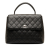 Chanel AB Chanel Black Caviar Leather Leather Caviar Kelly Top Handle Bag Italy