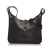 Hermès AB Hermès Black Calf Leather Trim Duo Crossbody Bag France