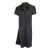 Marc Jacobs Elégante robe en soie noire 36-38