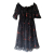 The Kooples Robe dentelles et coquelicots S-M