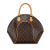 Louis Vuitton B Louis Vuitton Brown Monogram Canvas Canvas Monogram Ellipse MM France