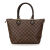 Louis Vuitton B Louis Vuitton Brown Damier Canvas Canvas Damier Ebene Saleya PM France