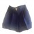 See By Chloé Marineblaue Shorts mit hoher Taille