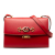 Gucci AB Gucci Red Calf Leather Small Zumi Flap Crossbody Italy