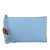 Gucci AB Gucci Blue Light Blue Calf Leather skin Bamboo Clutch Italy