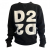 Dsquared2 Beau pull noir comme neuf S