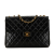 Chanel B Chanel Black Lambskin Leather Leather Jumbo Classic Lambskin Single Flap France