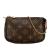 Louis Vuitton B Louis Vuitton Brown Monogram Canvas Canvas Monogram Mini Pochette Accessoires France