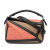 Loewe B LOEWE Orange with Black Calf Leather Small Graphic Puzzle Bag Spain