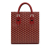 Goyard B Goyard Red Coated Canvas Fabric Goyardine Comores PM France