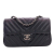 Chanel AB Chanel Black Caviar Leather Leather Mini Rectangular Chevron Caviar Single Flap Italy