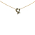 Tiffany & Co B Tiffany Gold 18K Yellow Gold Metal Loving Heart Pendant Necklace United States