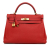 Hermès AB Hermès Red Calf Leather Togo Kelly Retourne 32 France