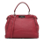 Fendi B Fendi Red Calf Leather Medium Peekaboo Selleria Italy