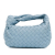 Bottega Veneta AB Bottega Veneta Blue Light Blue Nappa Leather Leather Mini Nappa Intrecciato Jodie Italy