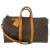 Louis Vuitton Brown Coated Canvas Louis Vuitton Keepall Bandouliere 45