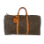 Louis Vuitton Brown Coated Canvas Louis Vuitton Keepall Bandouliere 50