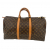 Louis Vuitton Brown Coated Canvas Louis Vuitton Keepall 50