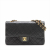 Chanel Classic Double Flap Medium Matelassè Lambskin Flap Bag Black