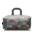 Gucci AB Gucci Multi Coated Canvas Fabric GG Supreme Psychedelic Travel Bag Italy