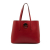 Fendi AB Fendi Red Calf Leather F Is Fendi Shopper Tote Italy