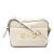 Gucci B Gucci White Calf Leather Small Horsebit 1955 Crossbody Bag Italy