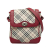 Burberry B Burberry Brown Beige with Red Canvas Fabric Nova Check Crossbody Bag United Kingdom