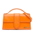 Jacquemus AB Jacquemus Orange Calf Leather Le Grand Bambino Italy