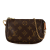 Louis Vuitton AB Louis Vuitton Brown Monogram Canvas Canvas Monogram Mini Pochette Accessoires France