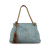 Gucci B Gucci Blue Denim Fabric Medium Soho Chain Tote Italy