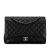 Chanel B Chanel Black Caviar Leather Leather Maxi Classic Caviar Double Flap Italy