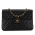 Chanel B Chanel Black Lambskin Leather Leather Maxi XL Classic Lambskin Single Flap France