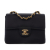 Chanel AB Chanel Black Satin Fabric Mini Square Classic Single Flap France