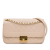 Chanel B Chanel Brown Light Beige Lambskin Leather Leather Large Lambskin Chic With Me Flap Italy