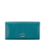 Gucci AB Gucci Blue Aqua Calf Leather Swing Continental Wallet Italy