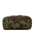 Versace AB Versace Green Olive Green with Brown Canvas Fabric Medusa Camouflage Print Clutch Bag Italy