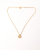 Christian Dior CD Gold-toned Necklace