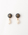 Chanel Coco Faux Pearl Clip-on Earrings