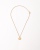 Christian Dior Medallion Gold-toned Necklace